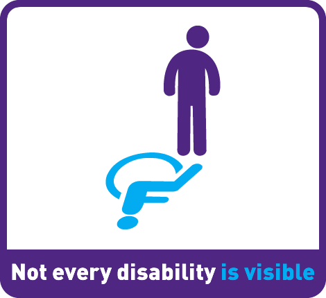 Not every disability is visible